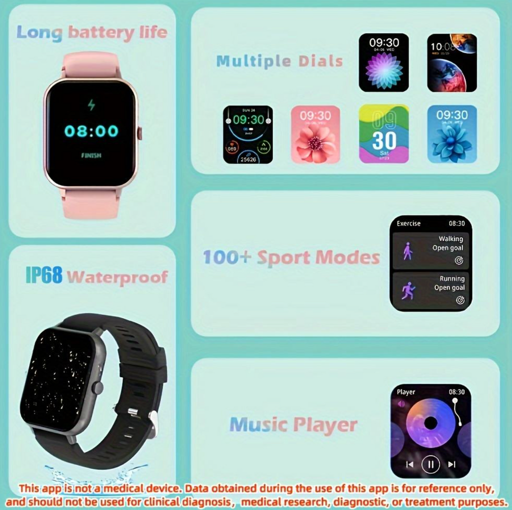 Smartwatch – Fitness Tracking & Health Monitoring