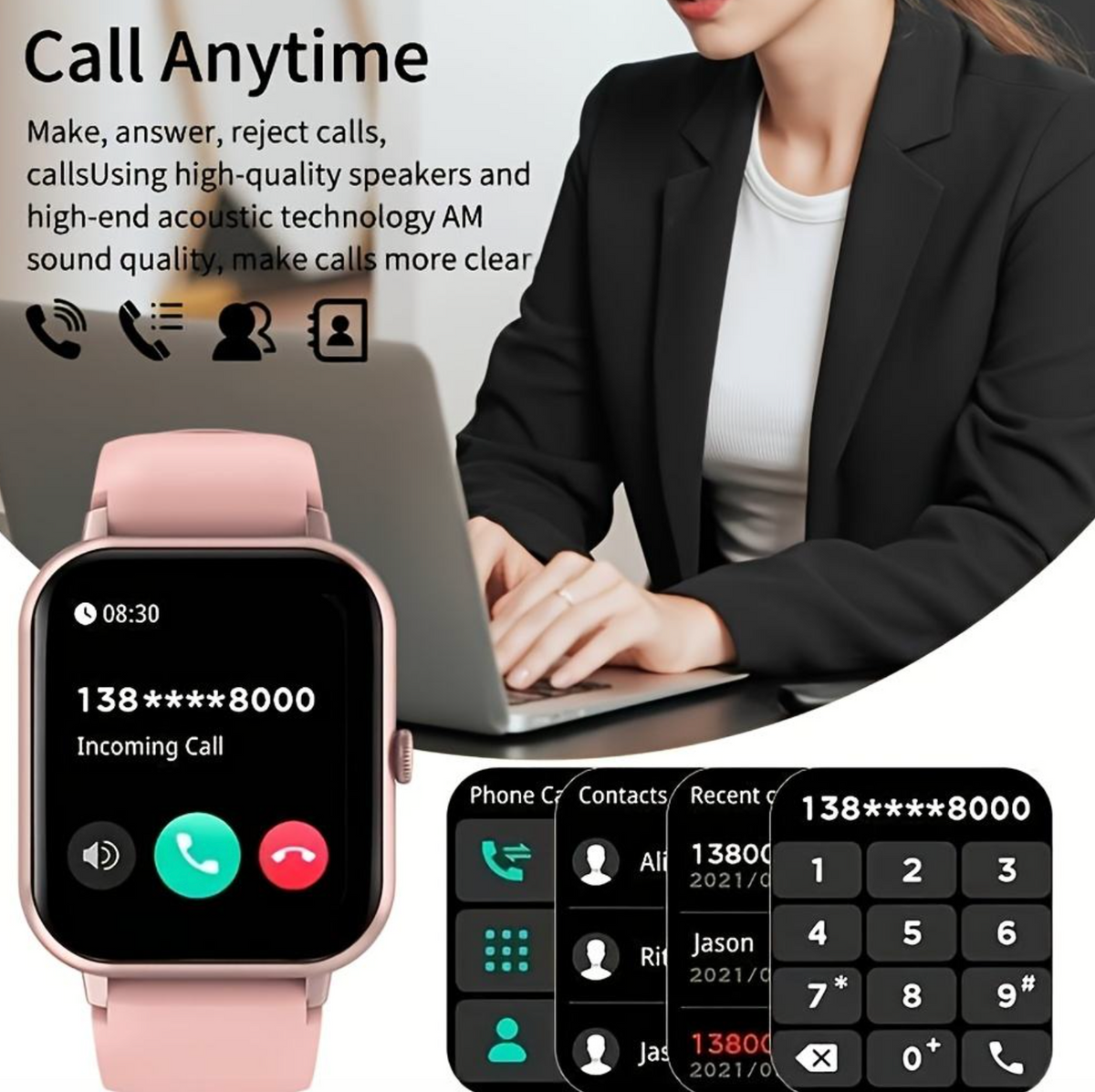 Smartwatch – Fitness Tracking & Health Monitoring