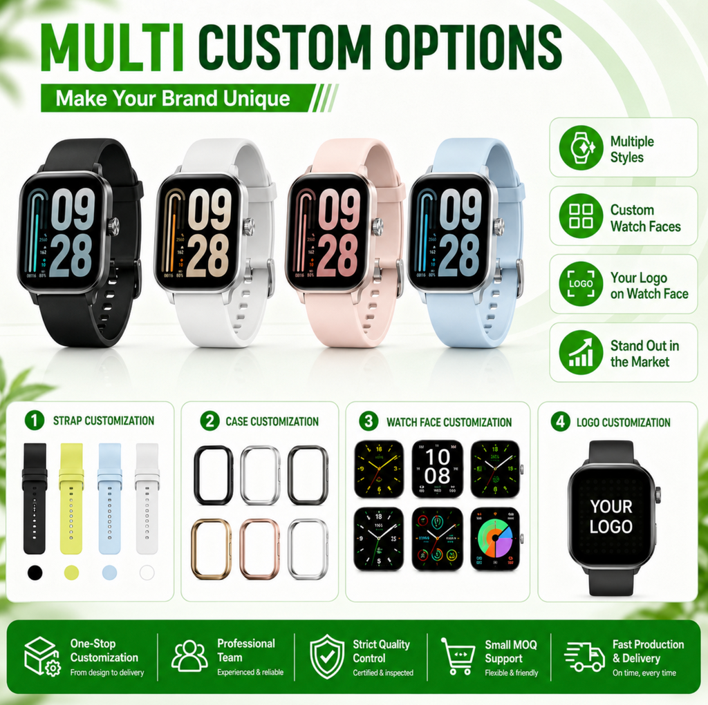 2.0" Square Smartwatch with Bluetooth Calling