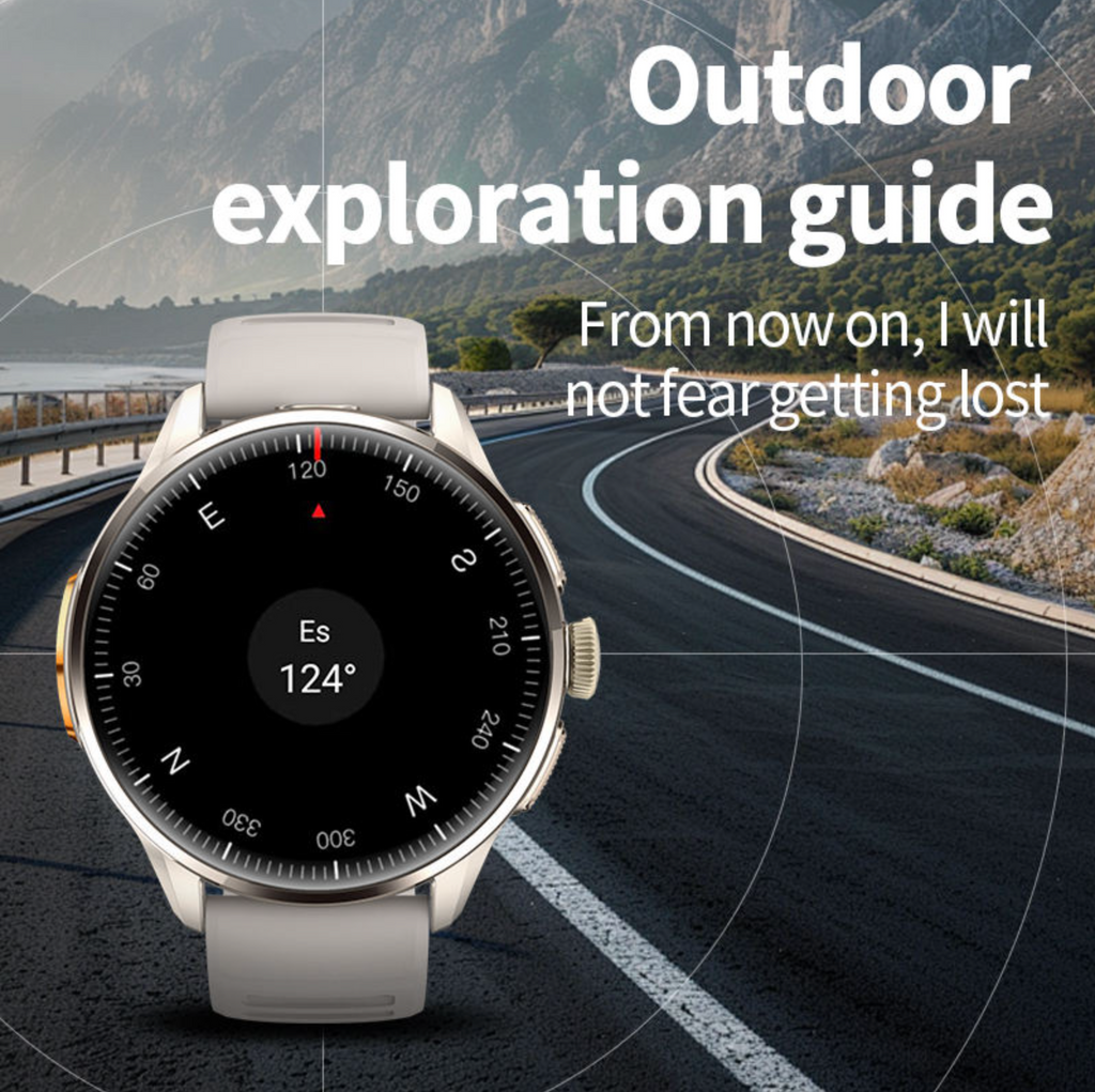 5G Smartwatch with SIM Card, AMOLED Display