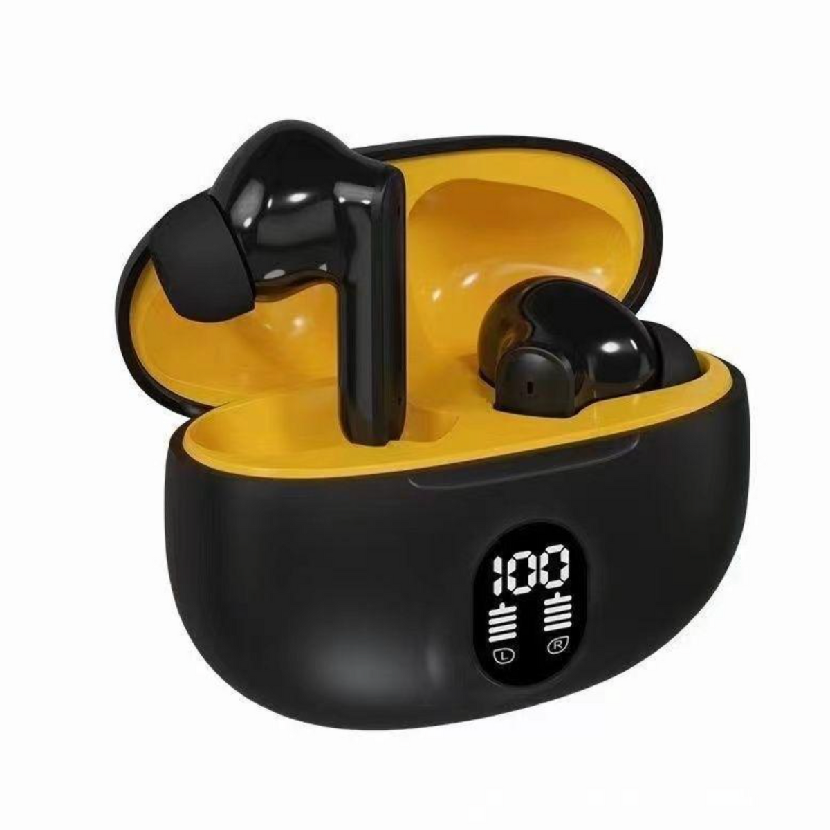 Digital Display, IPX5 Waterproof Earbuds