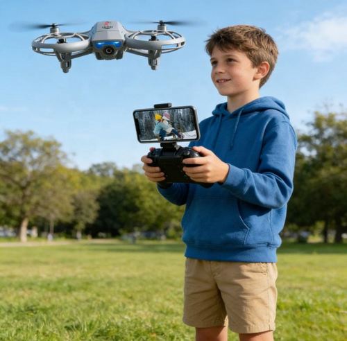 4K Mini Pocket Drone – Foldable WiFi