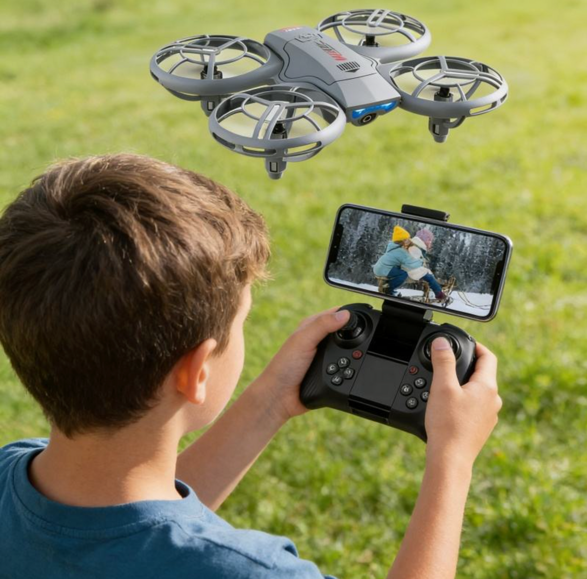 4K Mini Pocket Drone – Foldable WiFi
