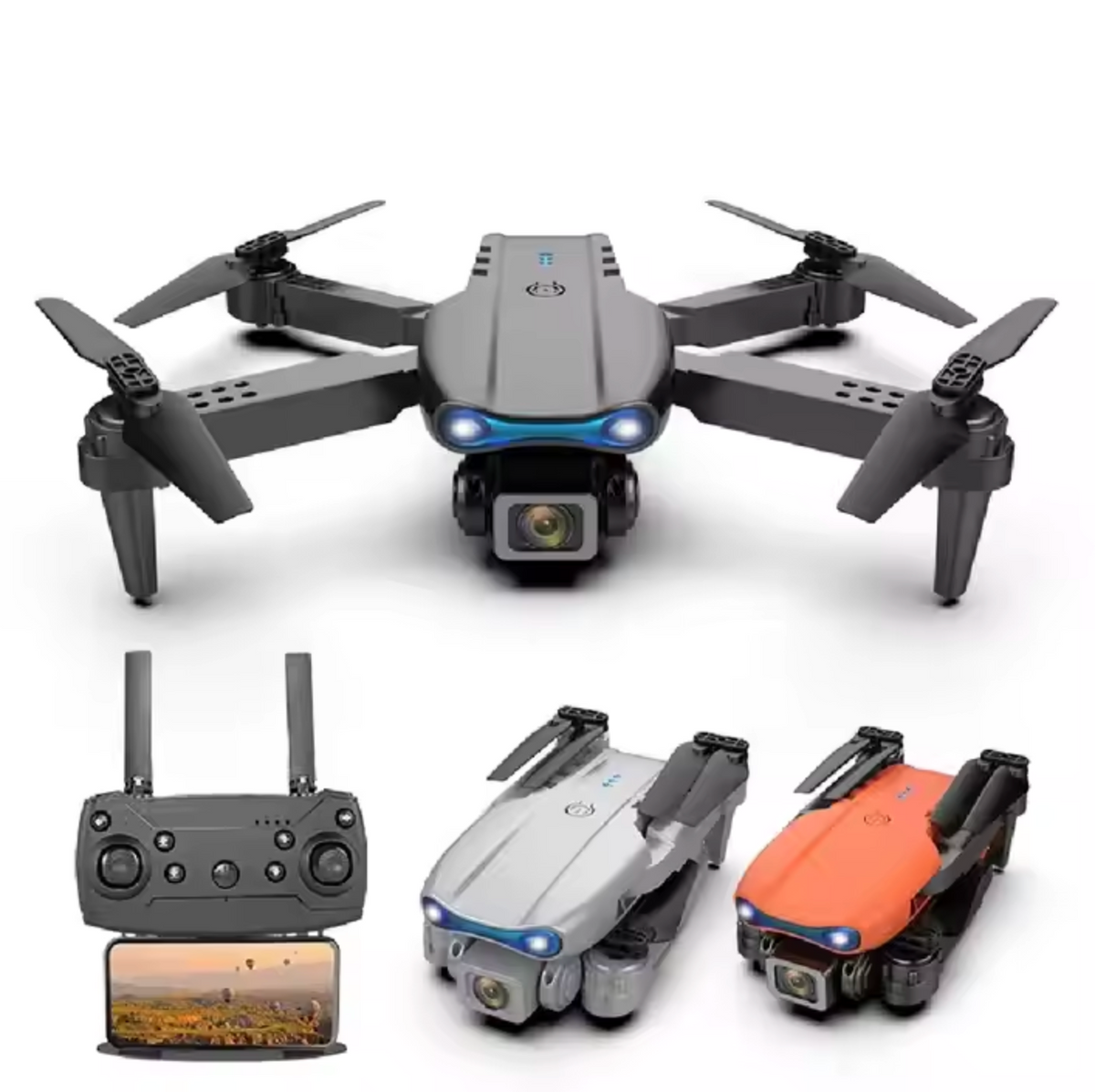 Dual-Camera Foldable Drone