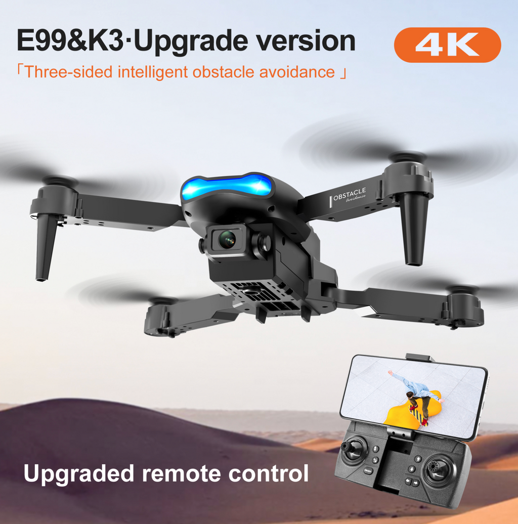 Dual-Camera Foldable Drone