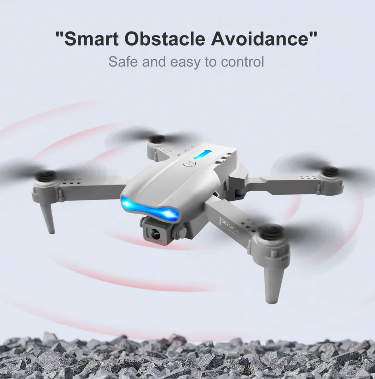 Dual-Camera Foldable Drone