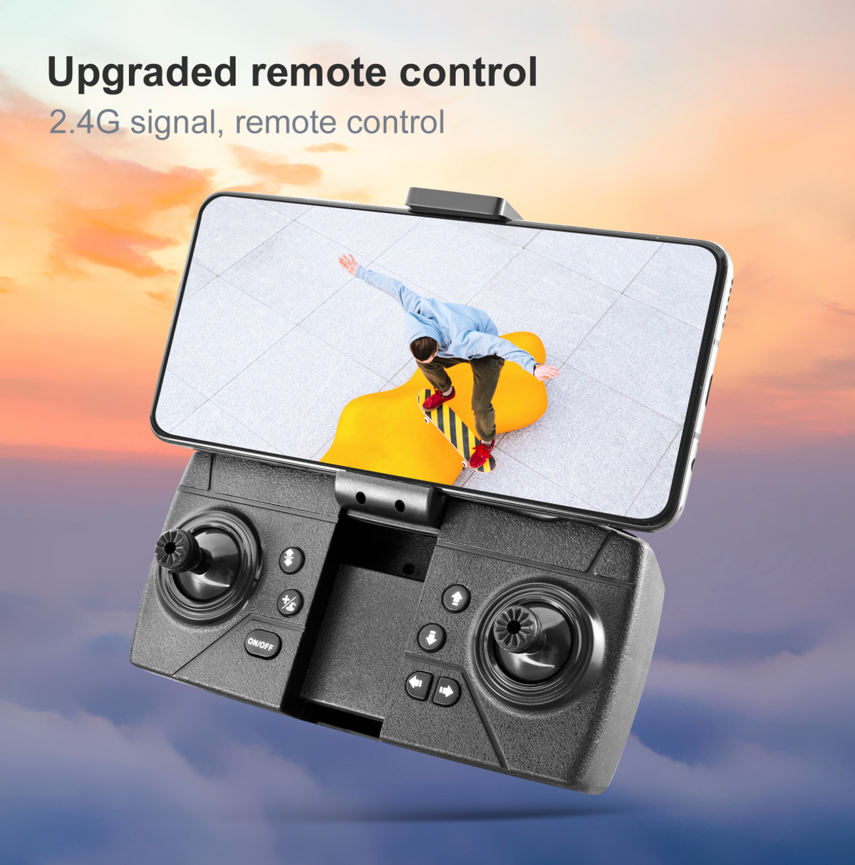 Dual-Camera Foldable Drone
