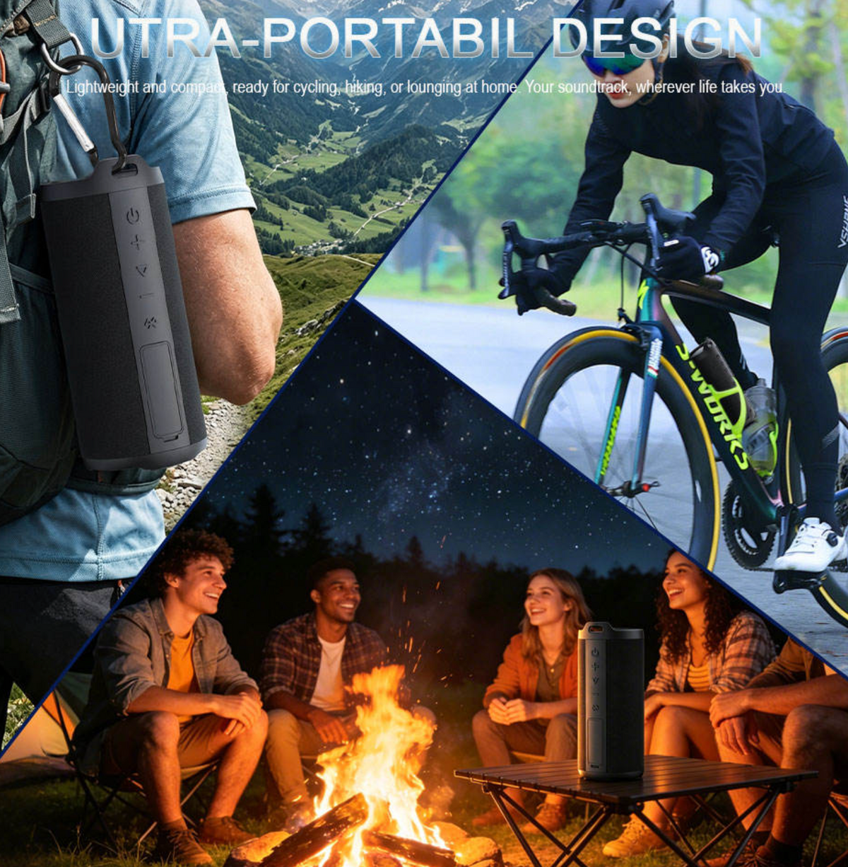 Portable Home Theater Bluetooth Speaker
